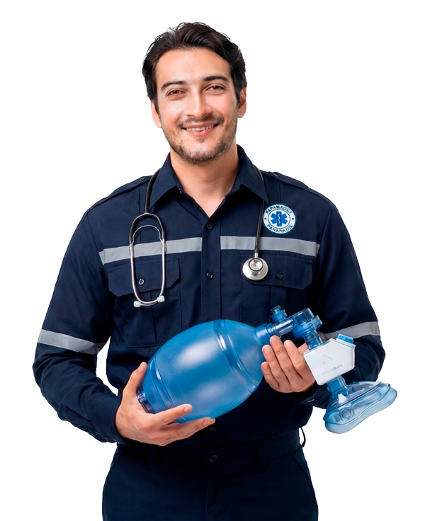 Paramedic with NebResQ™